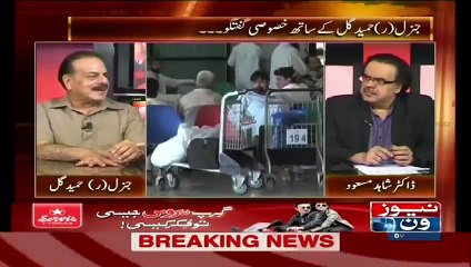 Live With Dr Shahid Masood 9th June 2015 On News ONE