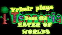 Terraria boss 2 - Eater of Worlds Alpha footage (HD)