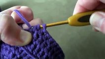 How to Crochet Newborn Booties 6th Round by Crochet Hooks You