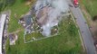 Firefighters Try To Shoot Down 2200$ Camera Drone with Their Hoses