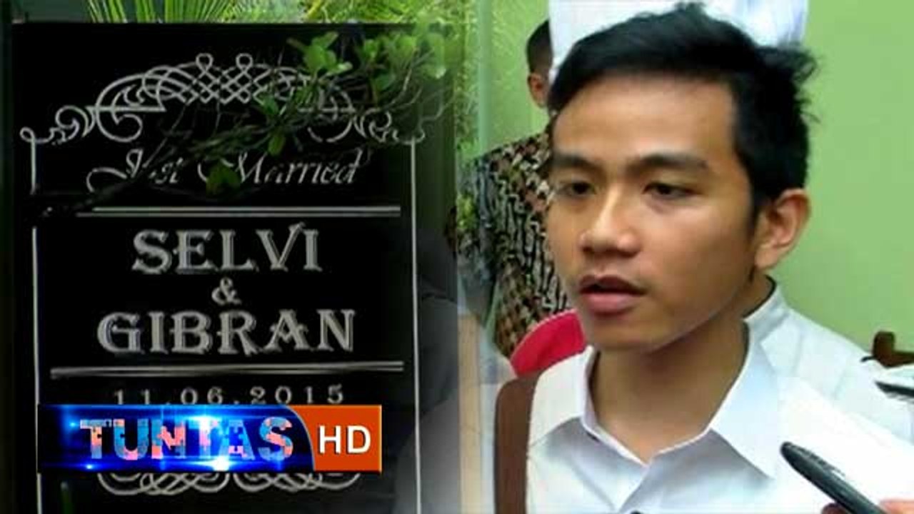 Hal-hal Unik di Pernikahan Gibran-Selvi - Tuntas 10 Juni 2015