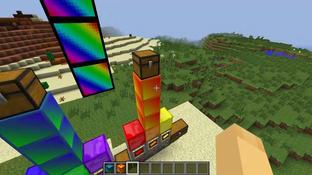 COLOR MOD - Dimension y armaduras Coloridas! - Minecraft mod 1.7.10 Review ESPAÑOL