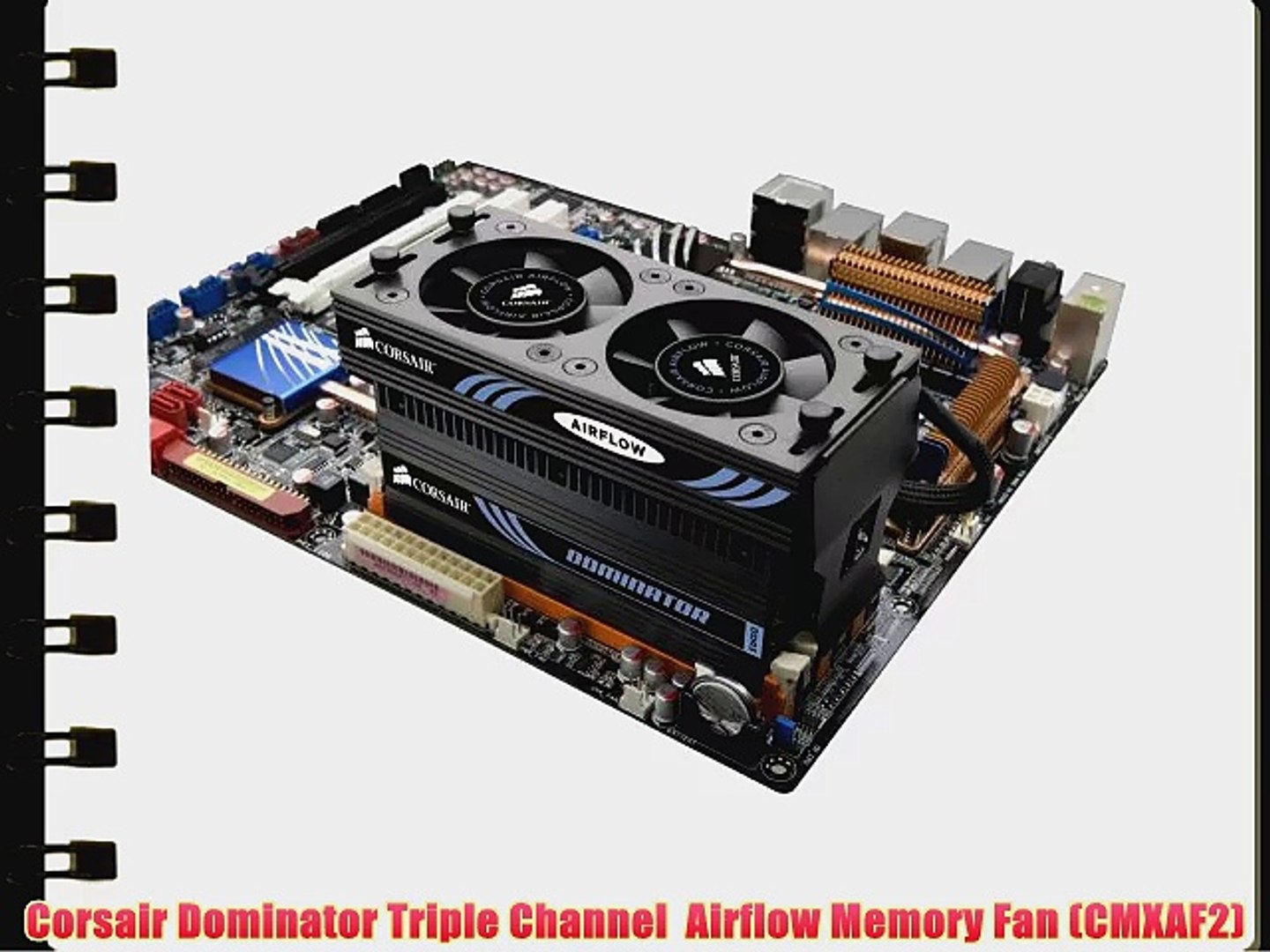 Corsair Dominator Triple Channel Airflow Memory Fan (CMXAF2) - video  Dailymotion