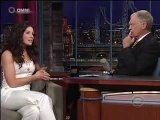 Evangeline Lilly On Letterman 1-27-09