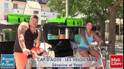 CAP D'AGDE - 2015 - LES VELOS TAXIS