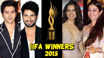 Video herunterladen: IIFA Awards 2015 WINNERS List | Shahid Kapoor, Kangana Ranaut, Tabu