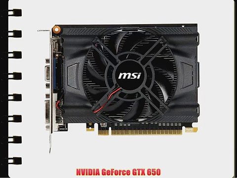 MSI Computer Corp. NVIDIA GeForce GTX 650 2048MB GDDR5 Graphics Cards N650-2GD5/OC
