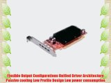 ATI FirePro 2460 512MB graphics memory 4x Mini Display Port Low Profile PCI Express Video Card