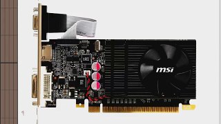 MSI NVIDIA GeForce GT 610 2GB GDDR3 VGA/DVI/HDMI Low Profile PCI-Express Video Card N610GT-MD2GD3/LP