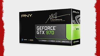 PNY XLR8 GeForce GTX 970 4GB GDDR5 Graphics Card VCGGTX9704XPB