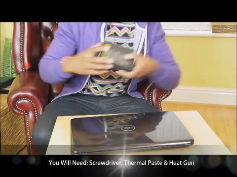 Dell Inspiron M5010 GPU Reflow - How-To-Tutorial DIY | 7 Beeps fix | Graphics Card Fix