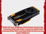 Zotac GeForce GTX680 4GB GDDR5 PCI Express 3.0 HDMI DVI-I DVI-D DisplayPort Dual SLI Ready