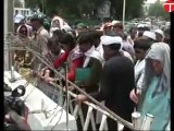 Blind people protest outside Punjab Assembly for their rights