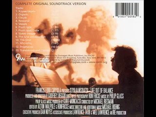 Philip Glass : Koyaanisqatsi : 12. Prophecies (final soundtrack version)