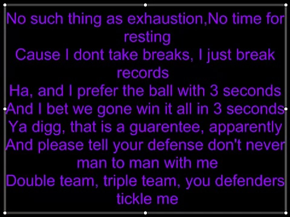 Lil Wayne - Kobe Bryant (Lyrics)