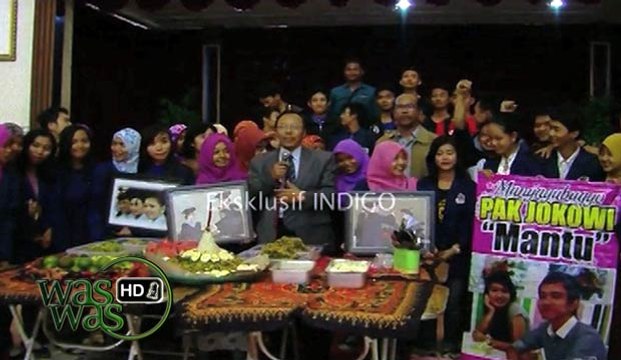 Antusias Mahasiswa Sambut Pernikahan Gibran-Selvi - WasWas 10 Juni 2015