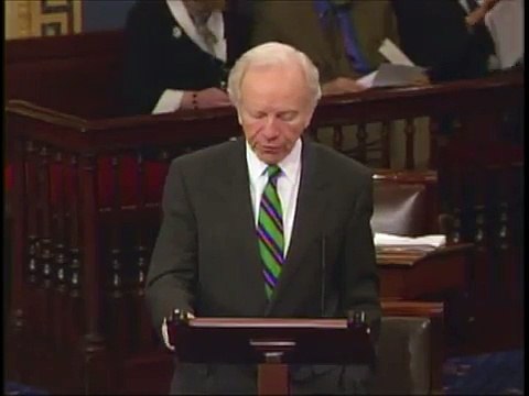 Syria | Senator Lieberman speaks from United States Senate about Assad regime violence