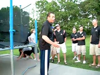 Trampoline Training with Coach Richard Reichle Best Training for Baseball Players