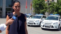 Presentados los seis nuevos vehículos patrulleros de la Policía Local de Leganés
