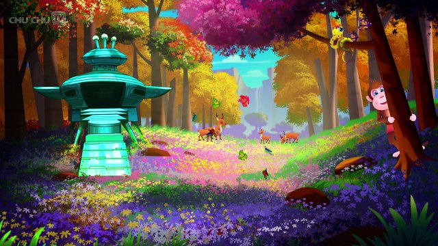 Five Little Monkeys Jumping - 3D Animation - English Nursery Rhymes - Nursery Rhymes - Kids Rhymes - for children with Lyrics