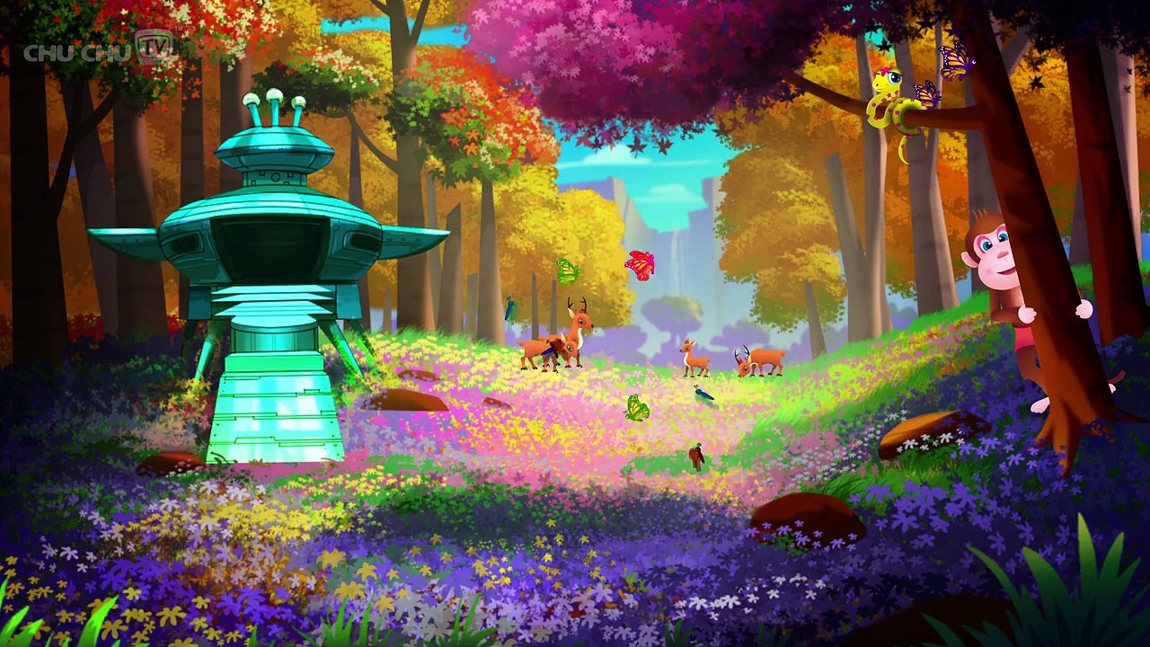 Five Little Monkeys Jumping - 3D Animation - English Nursery Rhymes - Nursery Rhymes - Kids Rhymes - for children with Lyrics