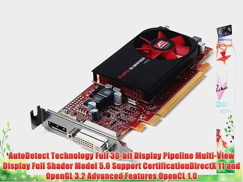 ATI FirePro V3800 512MB DVI/DisplayPort PCI-Express Workstation Video Card 100-505607 - Retail