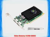 NVIDIA NVS 310 by PNY 512MB DDR3 PCI Express Gen 2 x16 DisplayPort 1.2 Multi-Display Professional