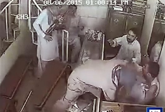 CCTV Footage Of Robbery In Multan
