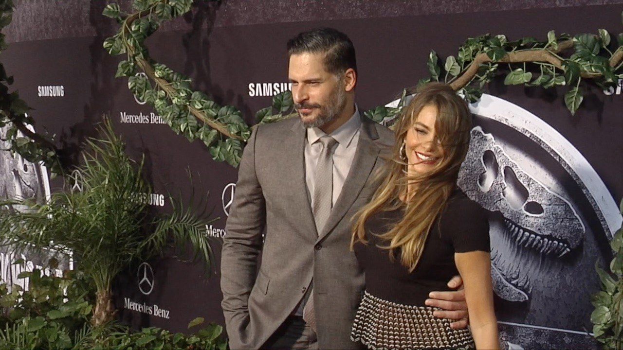 Sofia Vergara & Joe Manganiello "Jurassic World" Hollywood Premiere