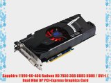 Sapphire 11196-00-40G Radeon HD 7950 3GB DDR5 HDMI / DVI-I / Dual Mini DP PCI-Express Graphics