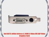 Dell G0772 nVidia GeForce 4 64MB S-Video DVI AGP Video Graphics Card