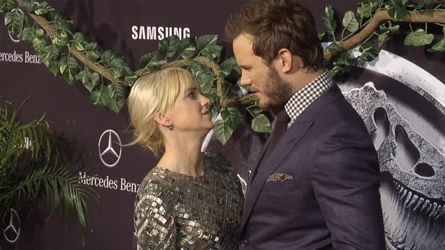 Chris Pratt & Anna Faris Jurassic World Hollywood Premiere