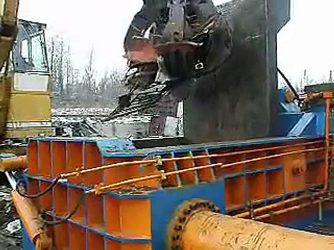 Wanshida Hydraulic Scrap Metal Baler/Baling Press/Compactor