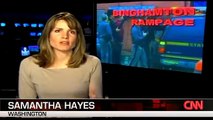 14 DEAD DOZENS OF IMMAGRANT HOSTAGES RAW FOOTAGE Binghamton, New York shootings 1 of 3