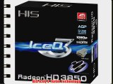 HIS H385Q512ANP Radeon HD 3850 IceQ 3 Turbo HDMI Dual DL-DVI (HDCP) 512MB (256bit) GDDR3 AGP