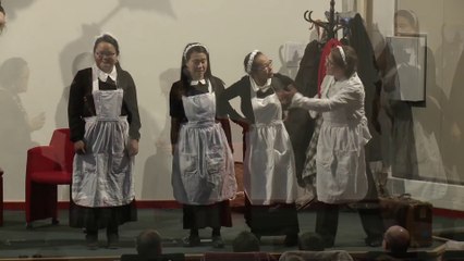 50e anniversaire du SPPE CFDT, les employés de maison se mettent en scène