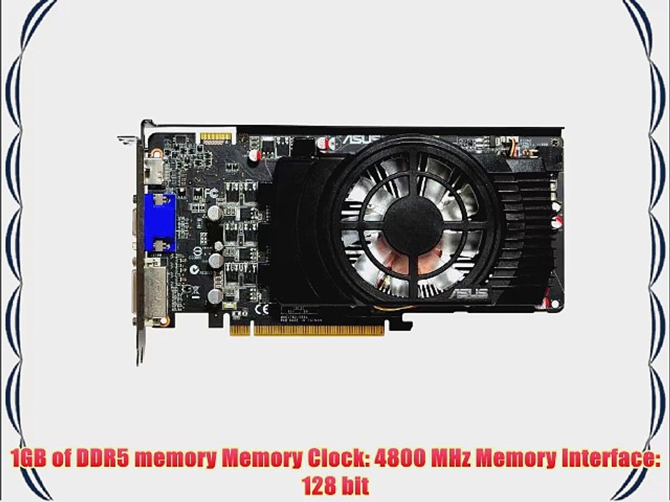 Asus ATI Radeon CuCore HD5770 1 GB DDR5 PCI-Express Graphics Card EAH5770 CUCORE/2DI/1GD5