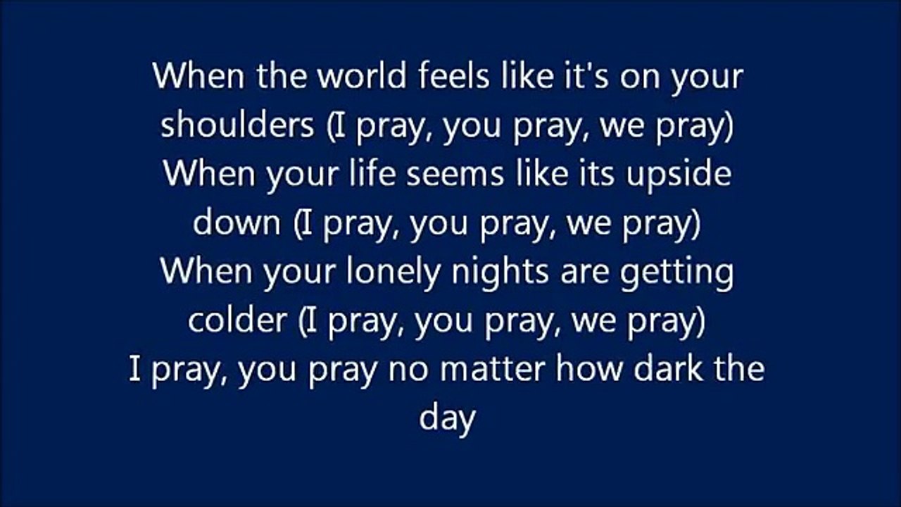 pray - cece winans lyric video