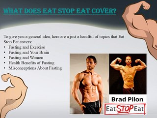 Eat Stop Eat  - Can This Program Really Help You Lose Weight?