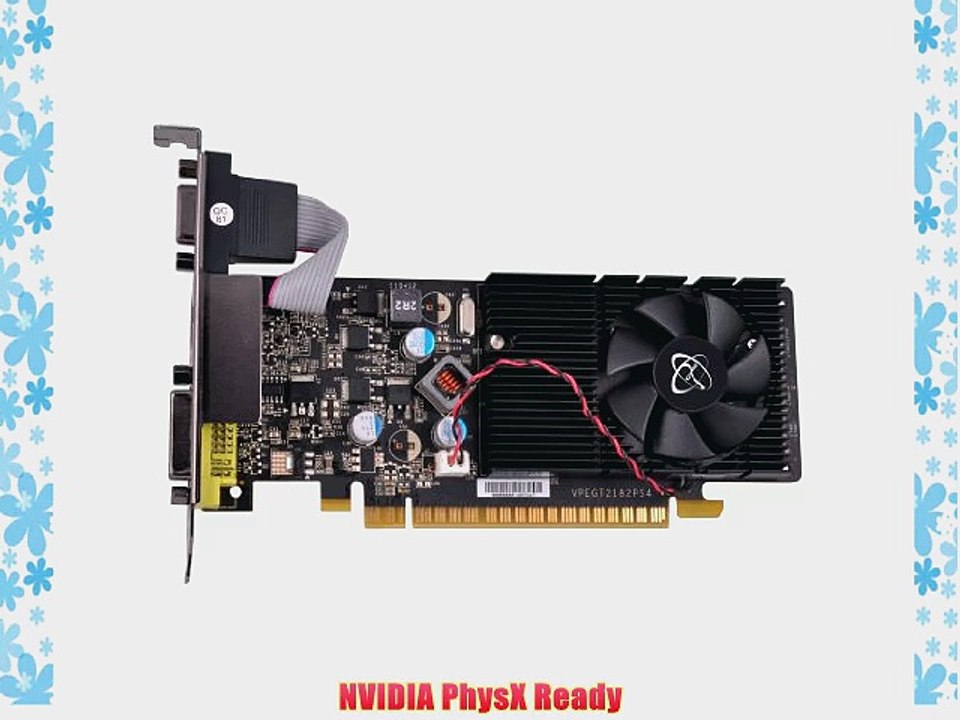 XFX GF G210 589M 1 GB DDR3 HDMI DVI VGA PCI-E Video Card (GM210MZNF2)