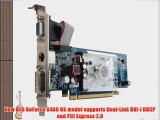 BFG BFGE84512GS64E NVIDIA GeForce 8400 GS 512MB DDR2 PCI Express 2.0 Graphics Card