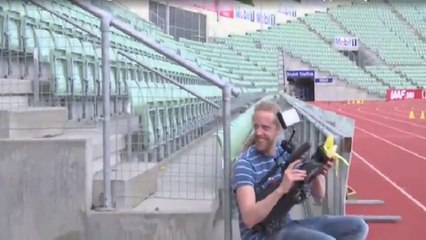 Quand Zlatan ne sait pas où mettre sa peau de banane !