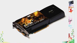 ZOTAC GeForce GTX 260 896MB 448-bi GDDR3 (576Mhz/1998MHz) Graphics card ZT-X26E3KG-FSP