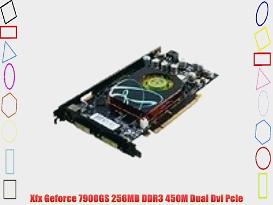 Xfx Geforce 7900GS 256MB DDR3 450M Dual Dvi Pcie