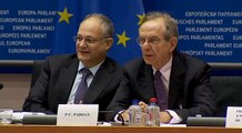 Economic Dialogue between Pier Carlo Padoan and the EP ECON Committee, chaired by Roberto Gualtieri