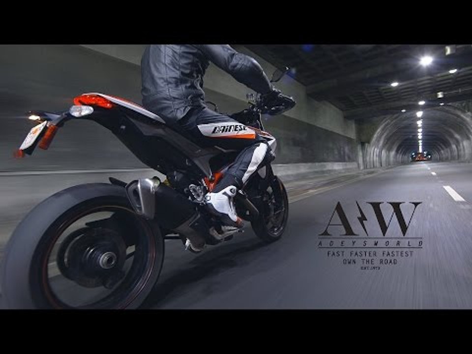 Ducati Hypermotard SP Ripping Thru DTLA in 4K!!