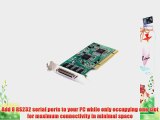 StarTech.com PCI8S950LP 8 Port Low Profile RS232 PCI Serial Card with 16950 UART