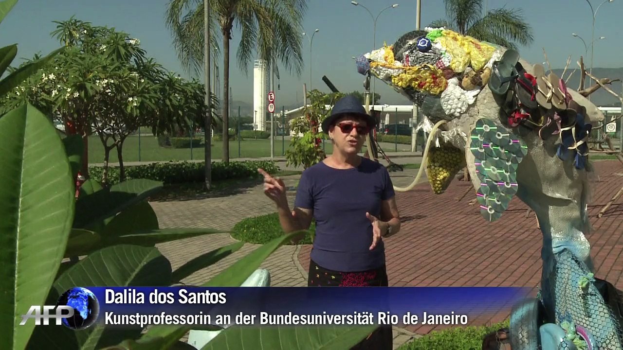 Kunst aus Müll in Rio de Janeiro