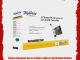 HighPoint RocketRAID 2642 4-Channel PCI-Express x4 SAS 3Gb/s RAID Controller