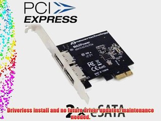 MaxPower eSATA 6G Pro PCIe Controller Card